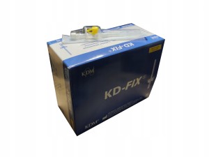 Kaniula wenflon KD-FIX żółta 24G 0,7x19mm 50szt.