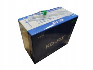 Kaniula wenflon KD-FIX zielona 18G 1,3x45mm 50szt.