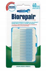 Wykałaczki międzyzębowe Biorepair cienkie 40szt.