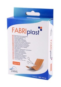 Plaster włókninowy z opatrunkiem FABRIplast 8cmx1m